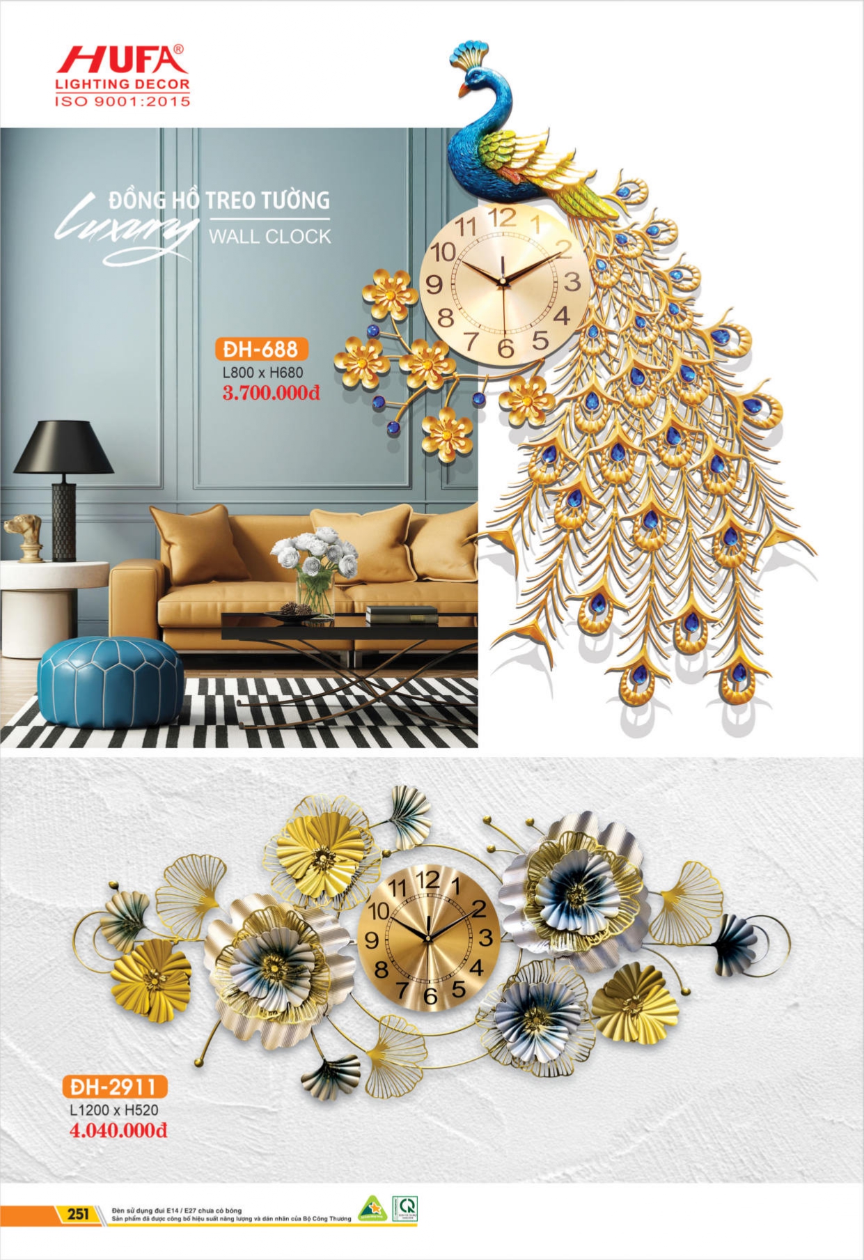 Bảng giá đèn LED HUFA 2026